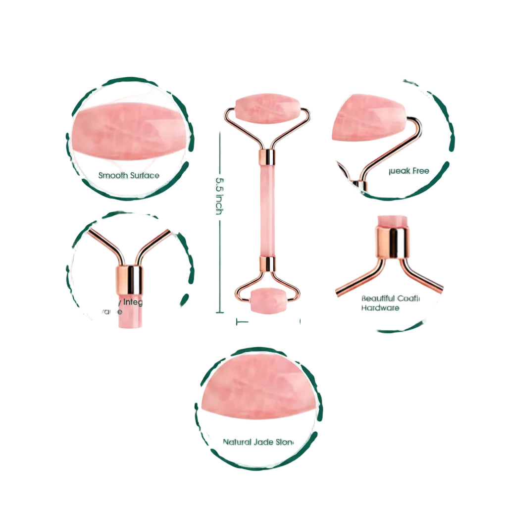 Rose Quartz Face Roller