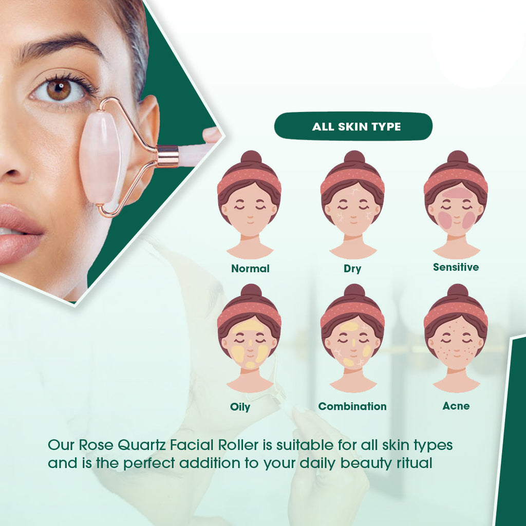 Rose Quartz Face Roller